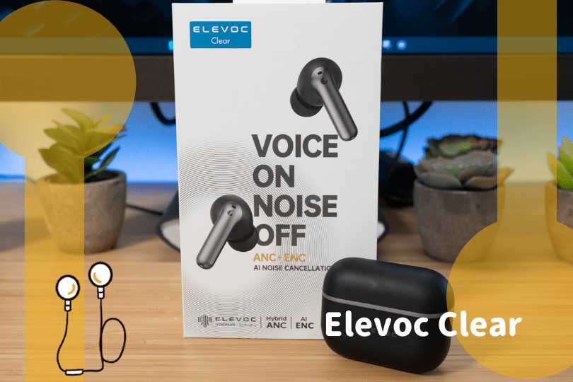 ノイキャンに特化した完全ワイヤレスイヤホン「ELEVOC Clear」先行実機レビュー【-90dB雑音カット】 – アルフォレ